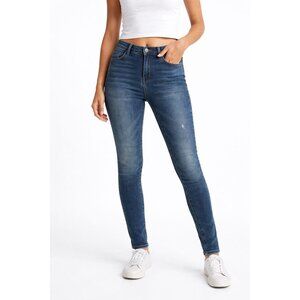 PacSun Super Stretch Ankle Jegging 25 Distressed Denim Jeans